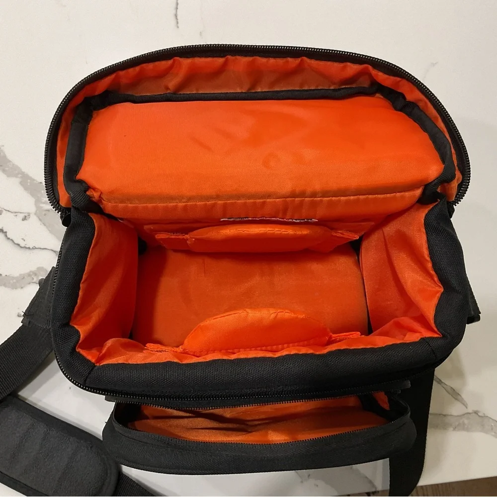 ADORA Black Camera Shoulder Bag